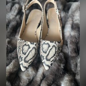 Womens Franco Sorter Racer Slingback Pumps size 6